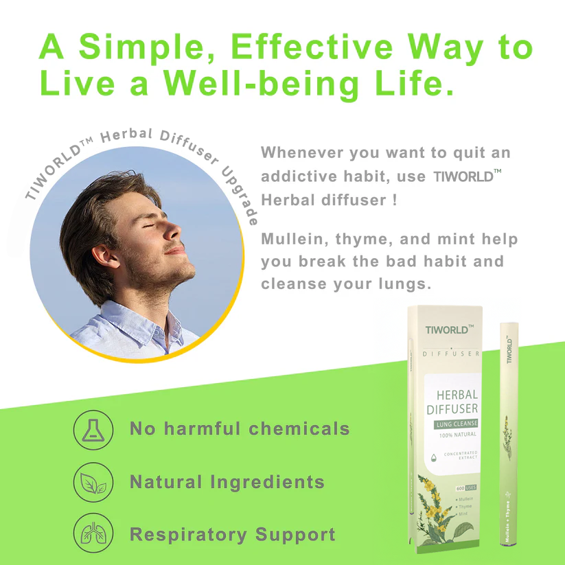 ✅Official Store-Tiworld® Mullein Aroma Diffuser (🫁Cough, wheezing, shortness of breath, sputum, stuffy nose, bronchitis, bronchitis, allergy symptoms, lung discomfort💝)