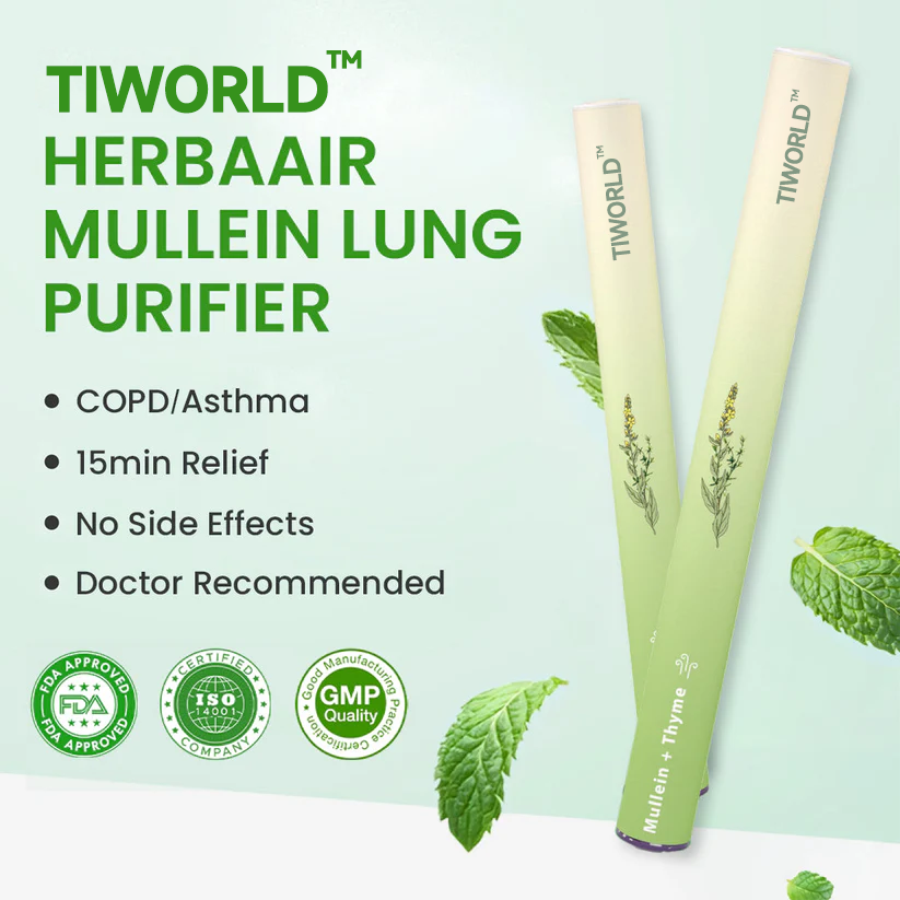 ✅Official Store-Tiworld® Mullein Aroma Diffuser (🫁Cough, wheezing, shortness of breath, sputum, stuffy nose, bronchitis, bronchitis, allergy symptoms, lung discomfort💝)