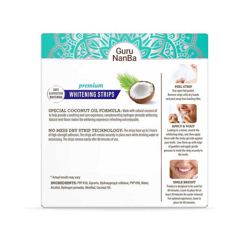 Final 3 hours 70% off 🔥 GuruNanBa Whitening Strips (7-day treatment)
