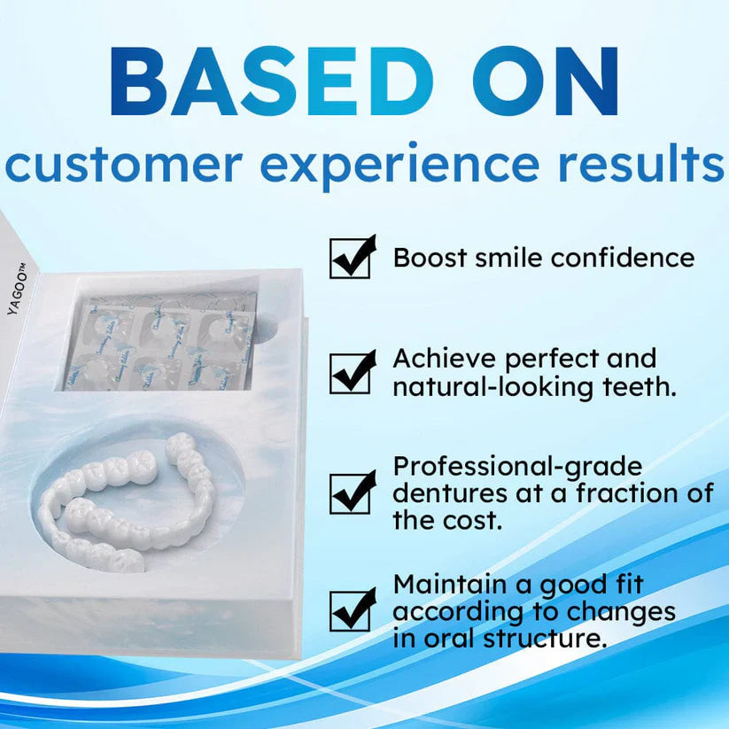 ✅Official Store | Yagoo™ Moldable Dentures🧑🏽⚕️Obtain American Dental Association (ADA) Certification