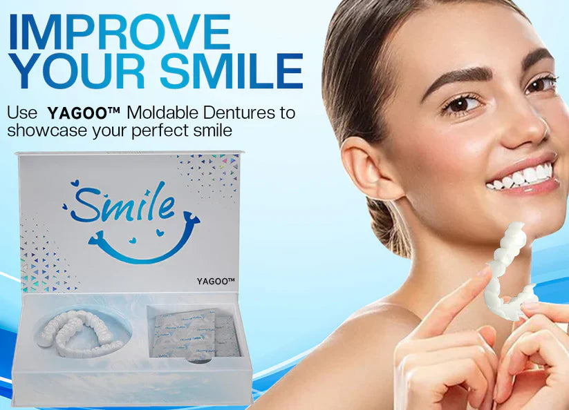 ✅Official Store | Yagoo™ Moldable Dentures🧑🏽⚕️Obtain American Dental Association (ADA) Certification