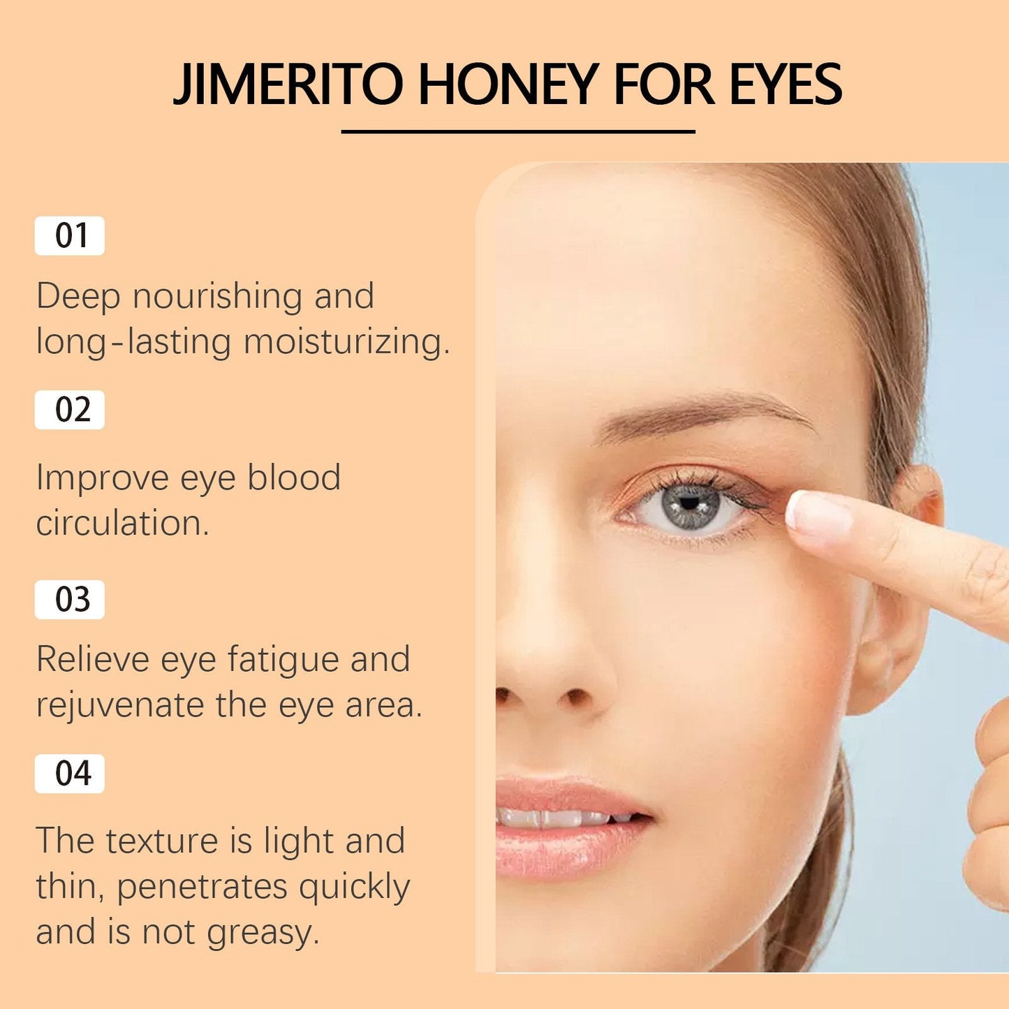 🔥Last Day 60% OFF!🐝Genuine Honey Eye Cleansing Serum👀