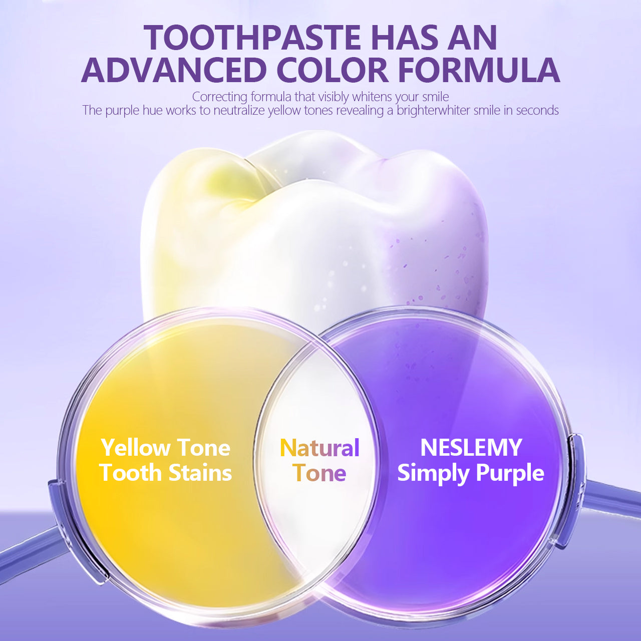 NESLEMY™ Purple Teeth Whitening Toothpaste