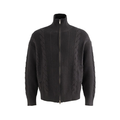 Cardigan sweater jacket base coat