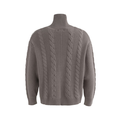 Cardigan sweater jacket base coat