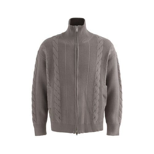 Cardigan sweater jacket base coat